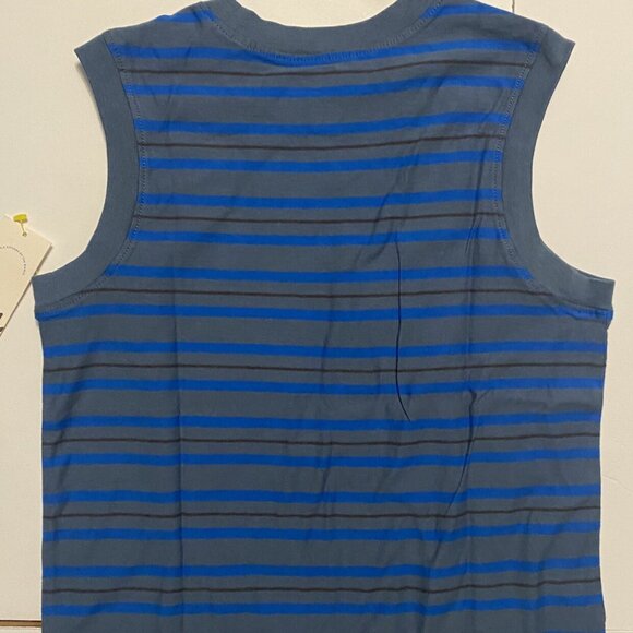 NWT Tea Collection Muscle Tank Mykonos Blue Size 8 - Picture 5 of 6